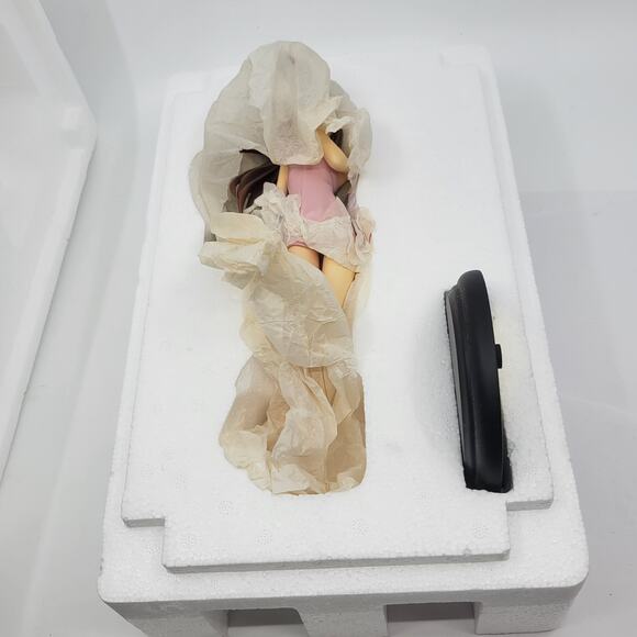 Love Hina Naru Narusegawa Pink Bath Towel Edition 18 scale Epoch statue with box - Picture 3 of 16